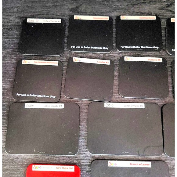 Lot Of 14 Christmas Sizzix Die Tree Xmas ScrappyCat Phrase Joy - NEXT DAY SHIP - Picture 2 of 8